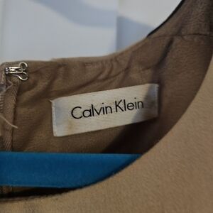 Calvin Klein Tan Dress